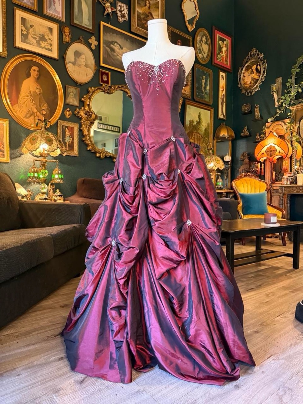 Vintage Me Prom by Moonlight Gothic Vampy Ball Gown